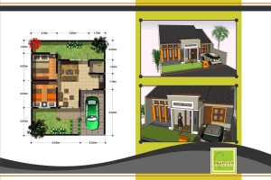 Desain Rumah Tipe 45 dengan Sederhana dan Minimalis