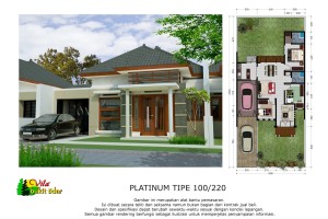Desain Tipe Rumah 100, Tipe Sedang-Sedang Saja