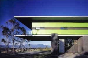 Gaya Modern Rumah Minimalis Cat Hijau